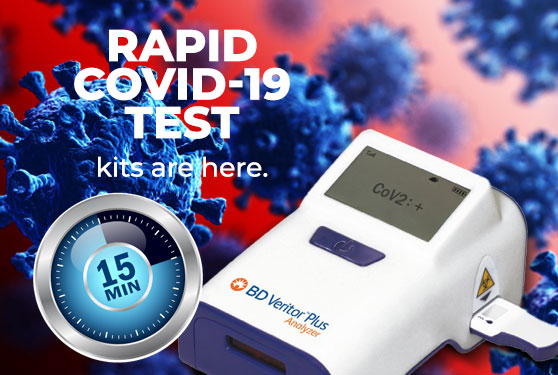 Rapid COVID-19 test kits
